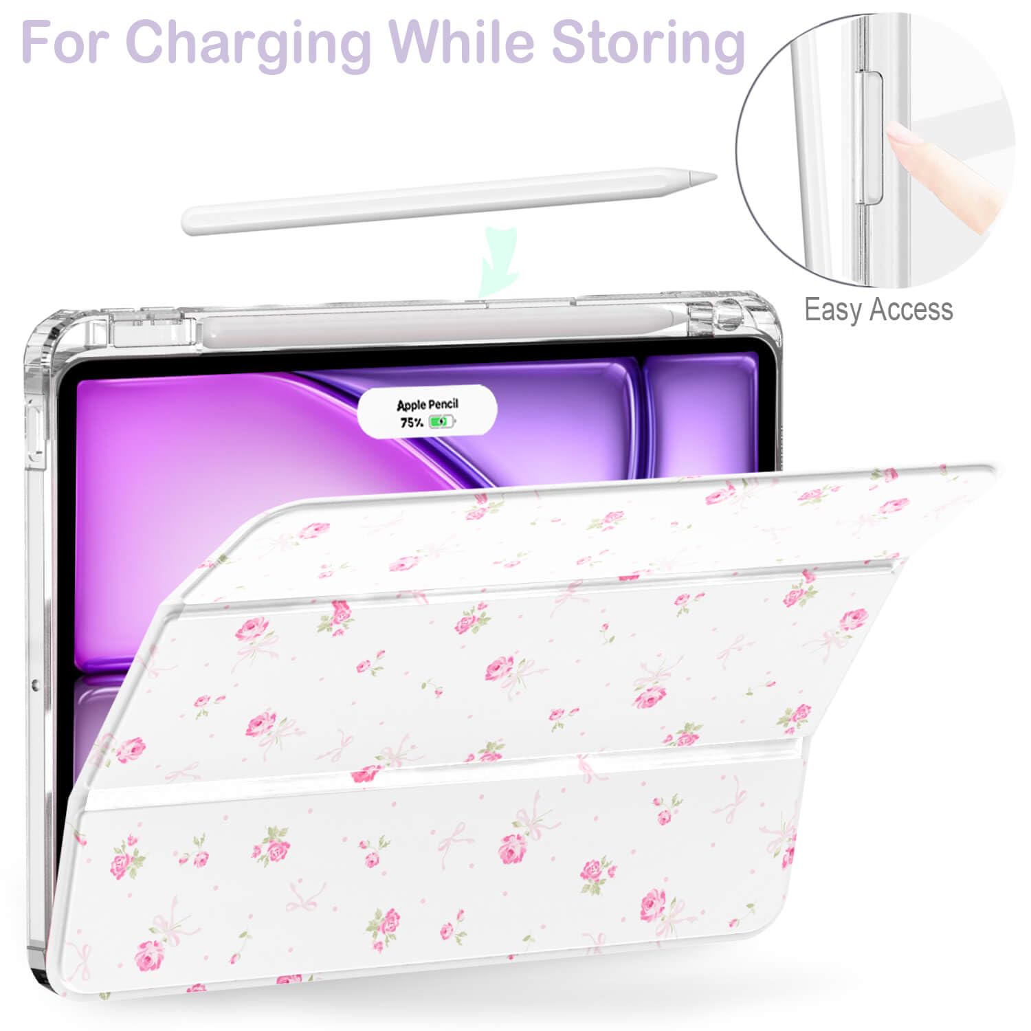 Amazon.com: Feams for iPad Air 13 Inch Case M4 2026/M3 2025/M2